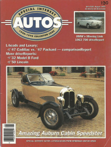 SPECIAL-INTEREST AUTOS 1992 AUG #130 - AMX GT, BMW 700